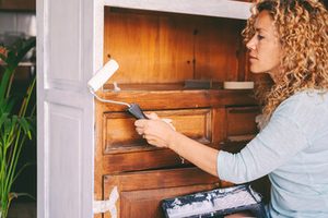 cabinet painting